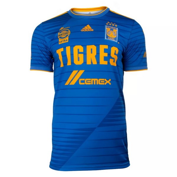 Thailand Trikot Tigres UANL Auswarts 2020-21 Blau Fussballtrikots Günstig